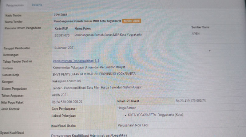 tender+rusun+MBR+KOta+Yogya+diulang