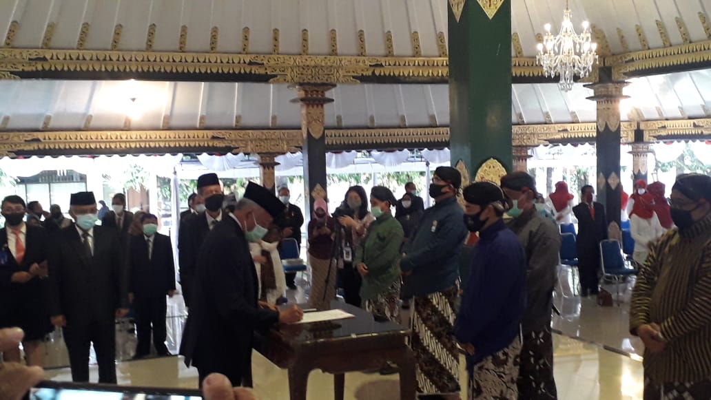 Suasana+Pelantikan+Kadinas+PUPKP+Sleman